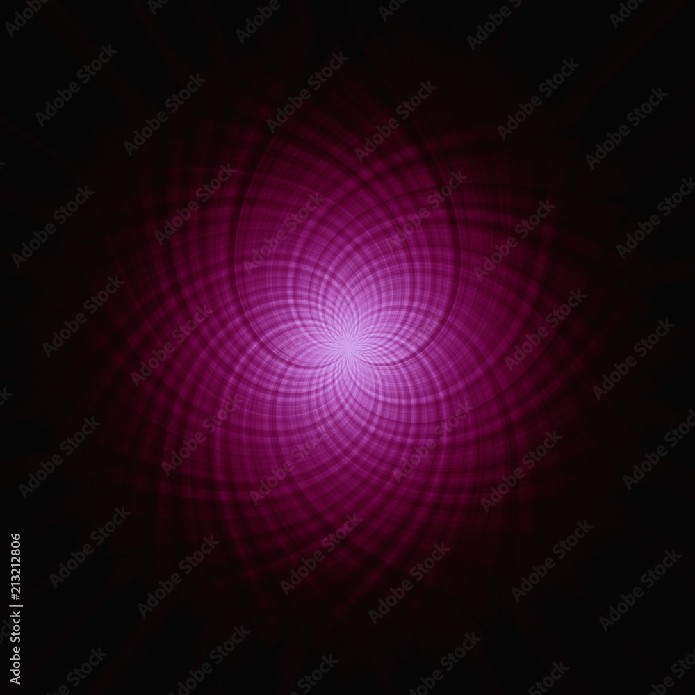 abstract colored star on a black background abstract colored star on a black background