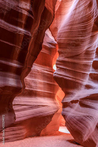 Upper Antelope Canyon colors and shapes