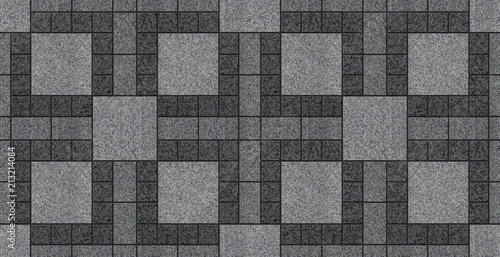 Marble patterned paving tiles seamless texture map