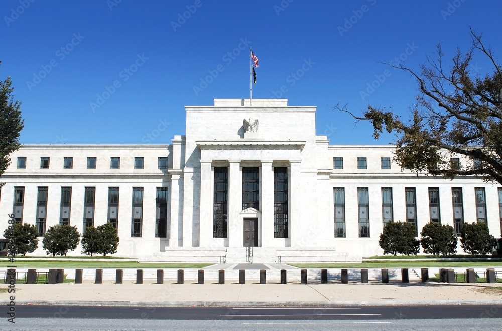 Obraz premium Federal Reserve Building, Washington DC, USA