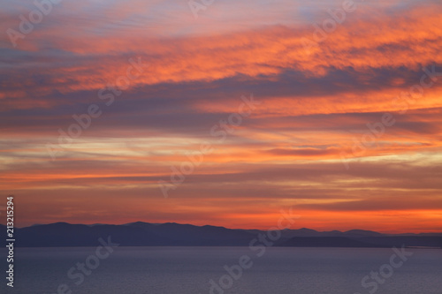 Golden Horn bay in Vladivostok. Russia