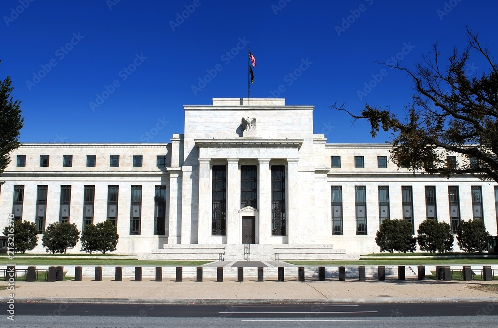 Obraz premium Federal Reserve Building, Washington DC, USA.