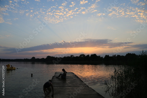 Fototapeta Naklejka Na Ścianę i Meble -  mazury jezioro