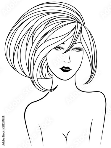 Beautiful modest lady