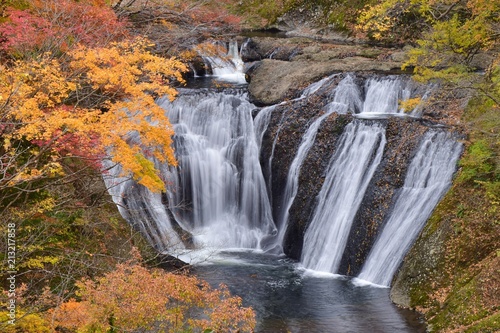 Fukuroda falls    autumn
