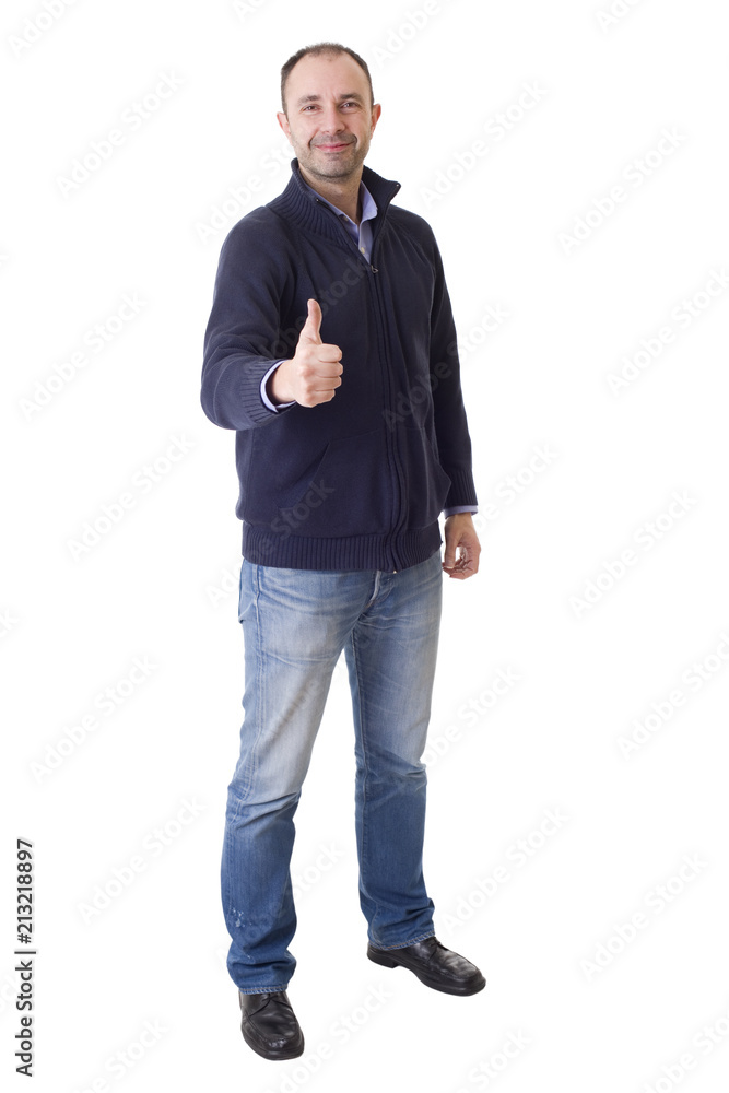 thumb up man thumb up man