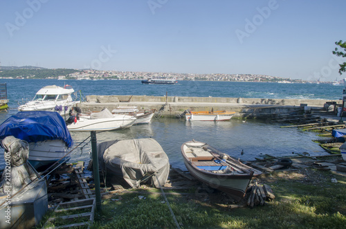 Boat in Istanbul photo