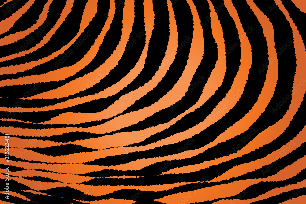 Fototapeta premium Close up Stripe Animal Pattern