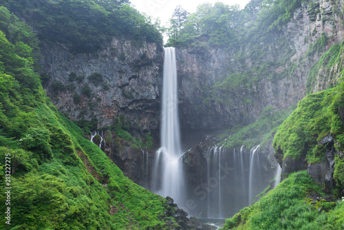 Kegon waterfall in summer, Nikko, Tochigi, Japan