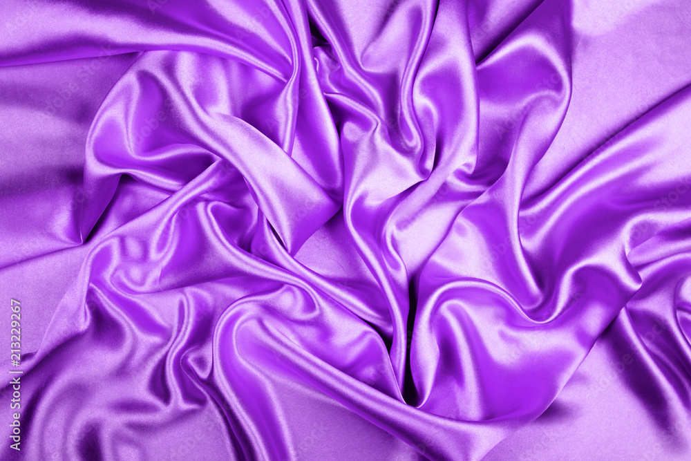 Obraz premium Purple luxury satin fabric texture for background