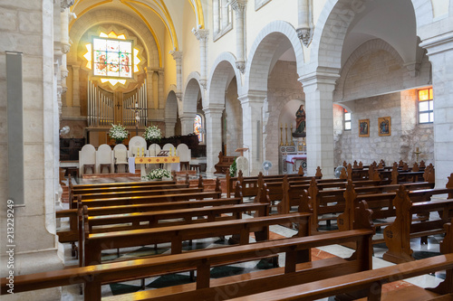 The church of the Nativity in Bethlehem