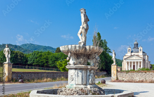 Принти на полотні Veneto. The villas designed by architect Andrea Palladio