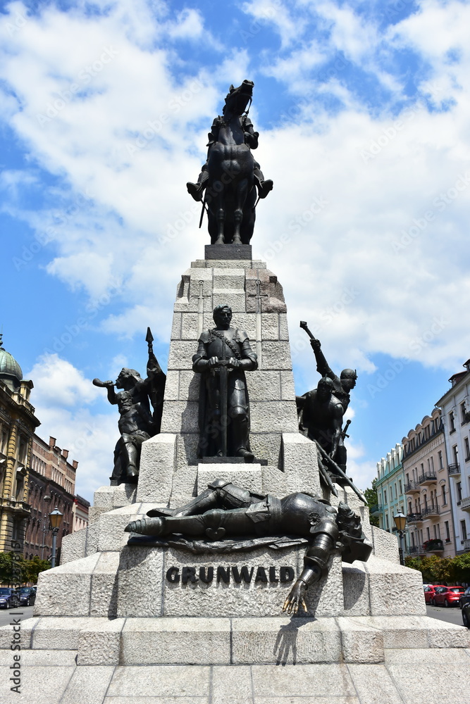 the battle of Grunwald,Cracow town,Poland