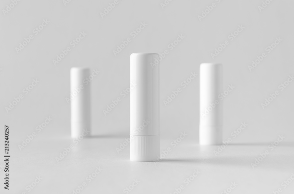 Lip balm packaging mock-up. Lip balm packaging mock-up.