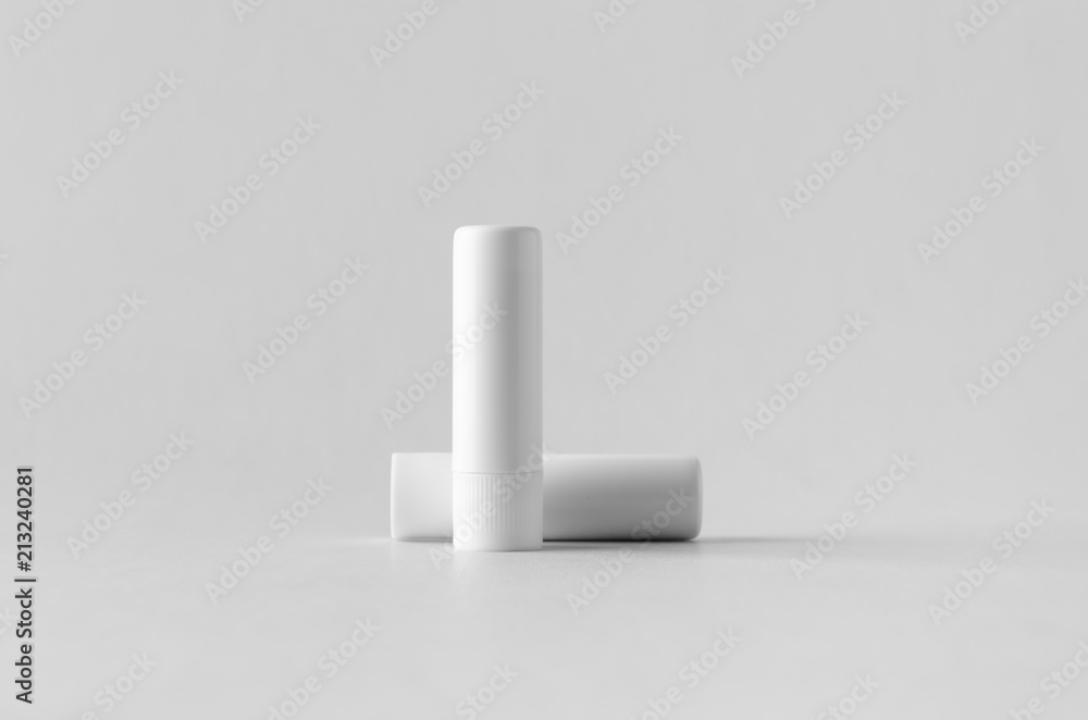 Foto Lip balm packaging mock-up.