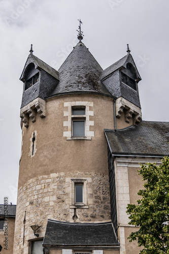 White Tower (La Tour Blanche) on Rue de la Tour Neuve. La Tour Blanche - defensive tower was built in 14th - 15th centuries. Orleans is a city in north-central France, 111 km southwest of Paris.