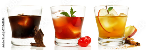  Auswahl an Spirituosen Aromatisierter Whisky - Flavoured Whiskys Cocktails