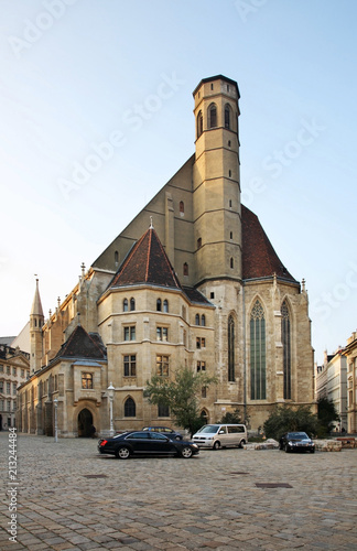 Minoritenkirche - Minorites Church in Vienna. Austria photo