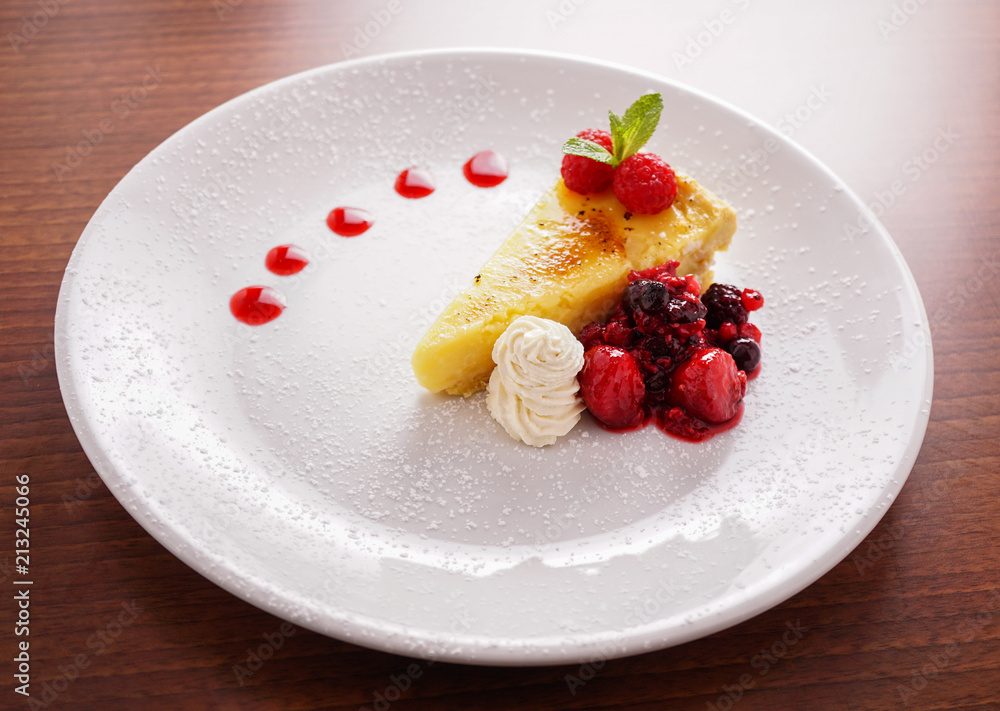 Lemon Tart With Cream and Fruit Lemon Tart With Cream and Fruit