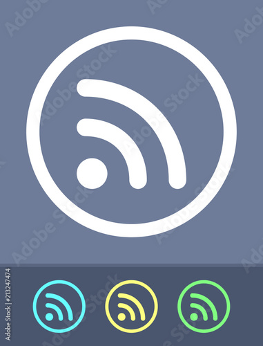 RSS Sign - Simple Icons