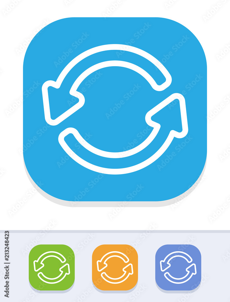 Exchange - Tile Stroke Icons