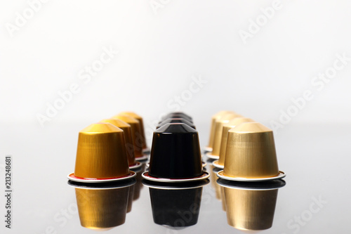 different espresso capsules