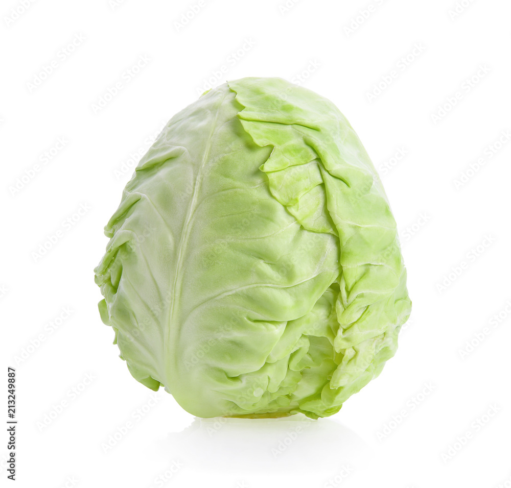 cabbage isolated on white background cabbage isolated on white background