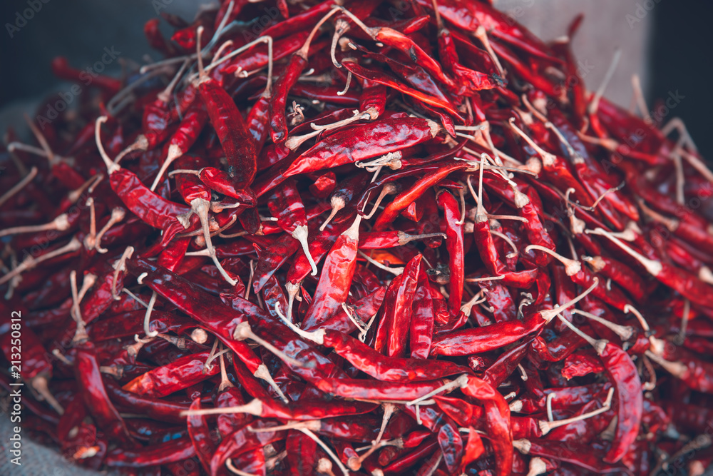 Fototapeta premium Red chili peppers