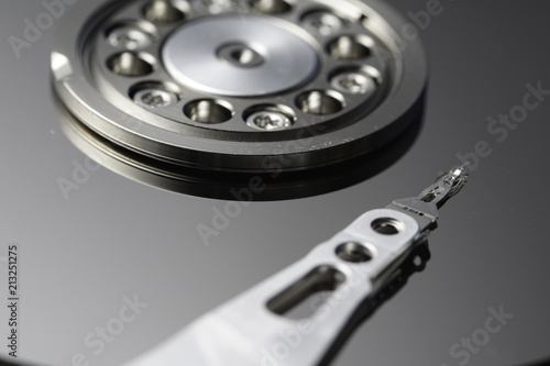 Wallpaper Mural Close up hard disk Torontodigital.ca