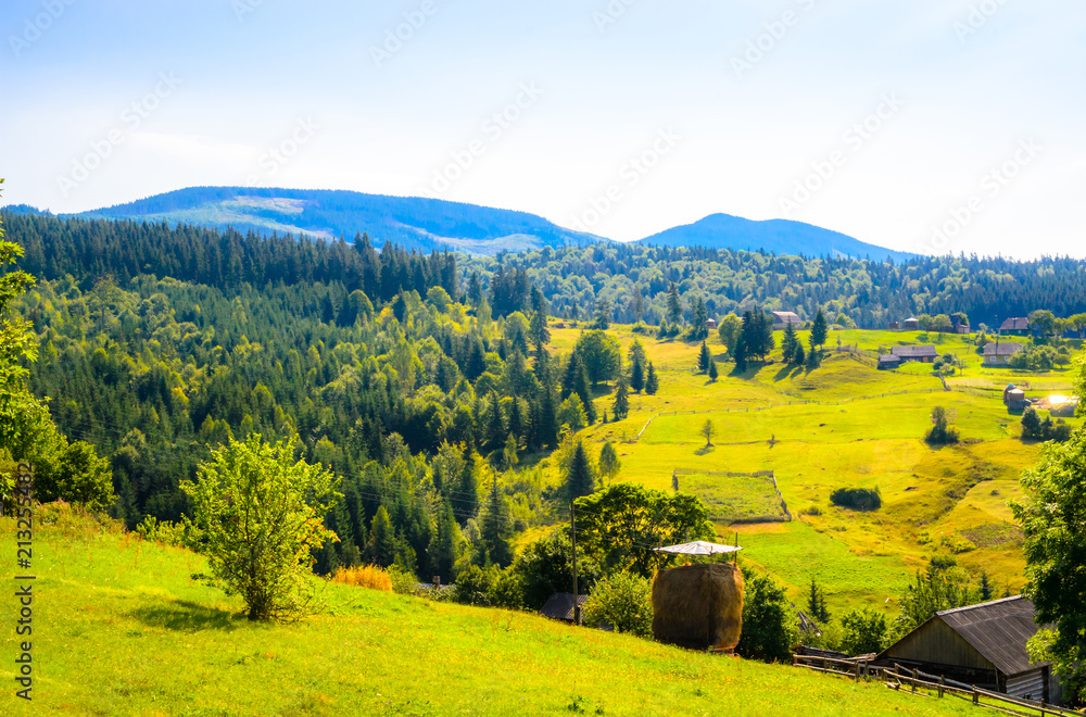 Obraz premium Summer mountains landscape
