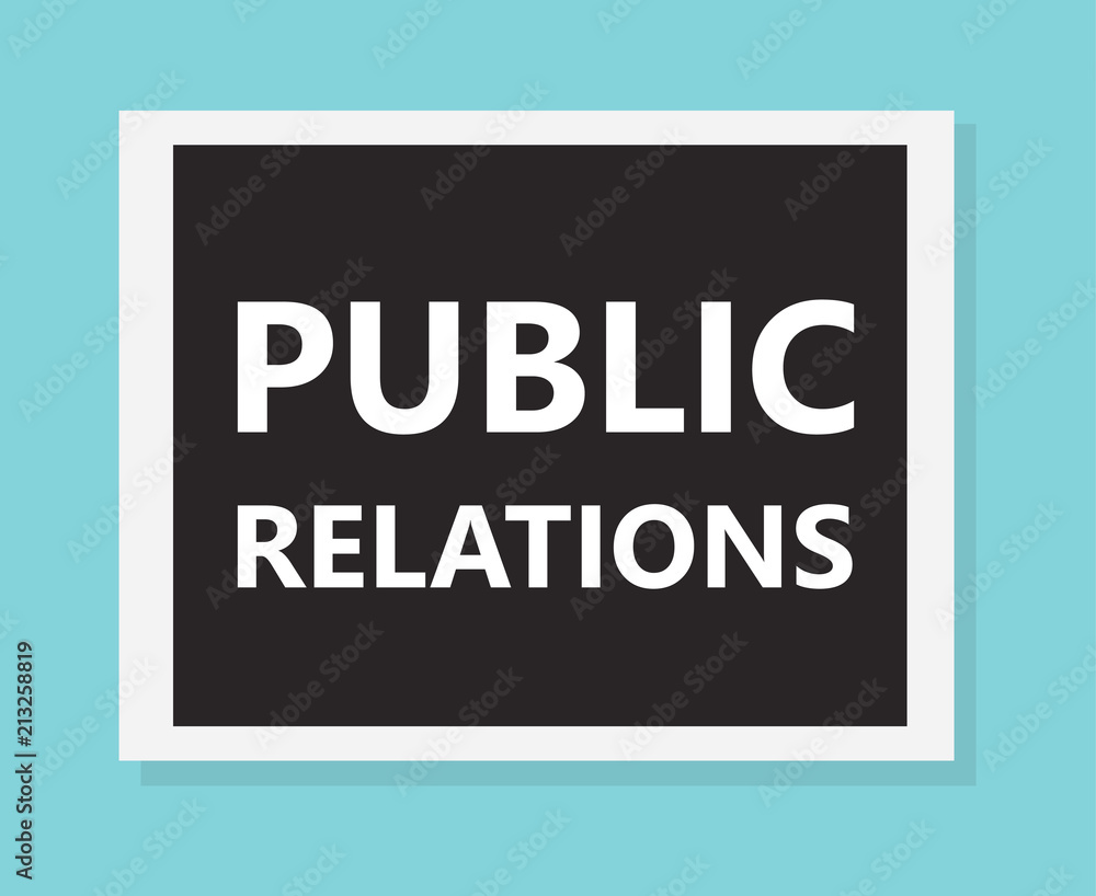 Public Relations concept- vector illustration Public Relations concept- vector illustration