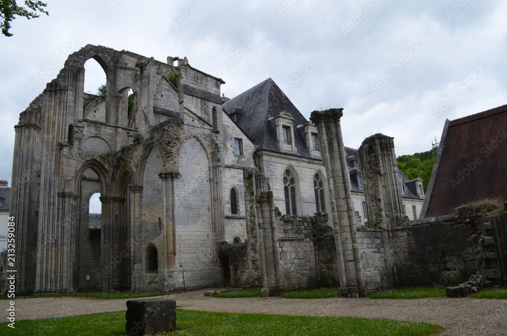 Abadías en Normandía