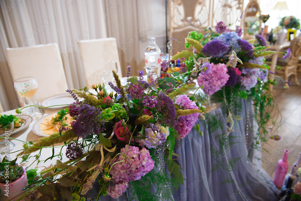 wedding banquet in a restaurant