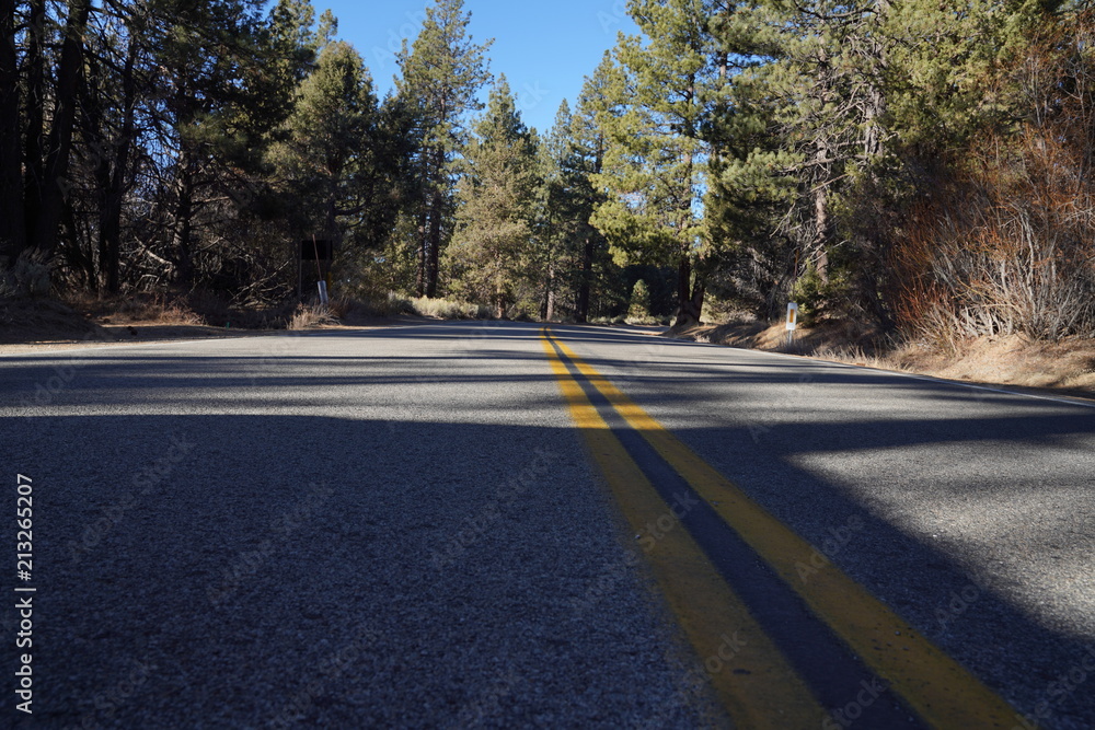 Naklejka premium Mountain Road