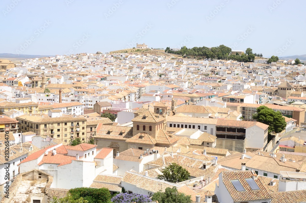 View of Antequera, Andalusia, Spain