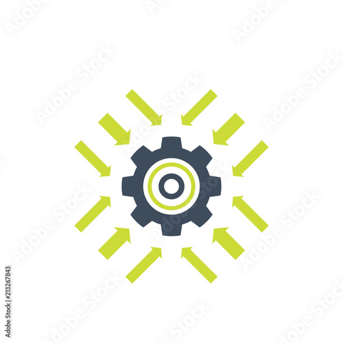Integration system, technology icon