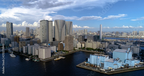 tokyo bay in aerial view © Fly_and_Dive
