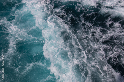 Ocean surface, sea foam on blue ocean, background, MORE OPTIONS ON MY PORTFOLIO 