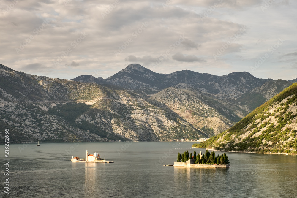Floating Church in Kotor Bay, Montenegro