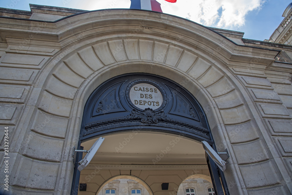 Obraz premium caisse des dépots