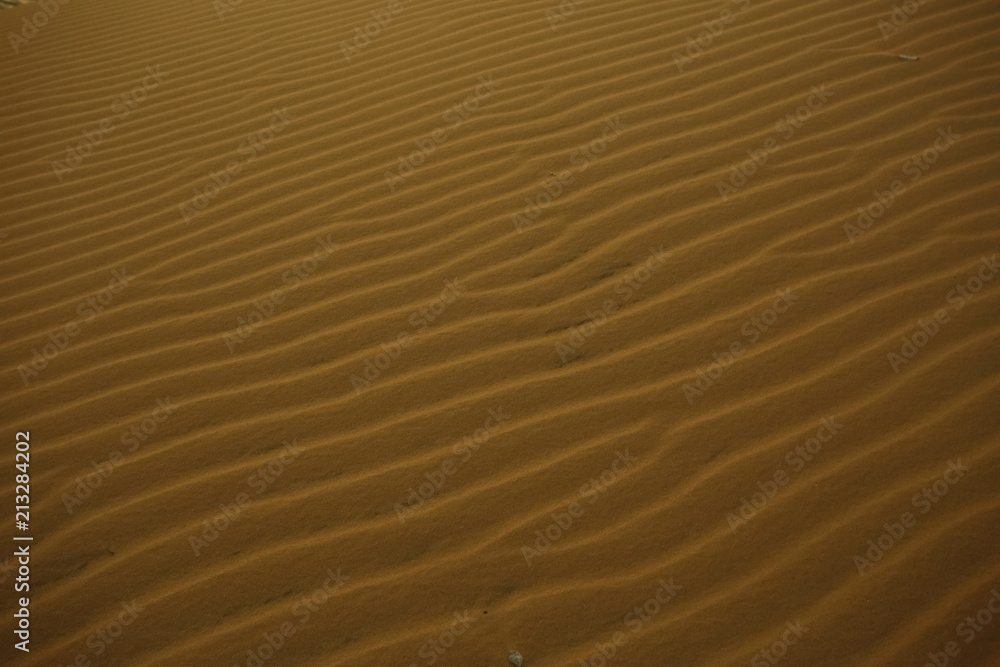 Texture sand in the desert Texture sand in the desert