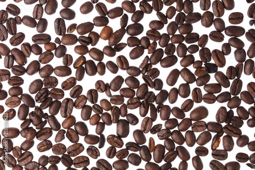 Fototapeta background of roasted coffee beans