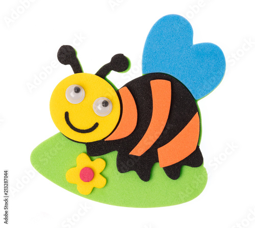 Photos animals eva foam for decoration isolated on white background.