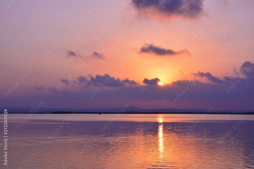 Fototapeta premium Atardecer