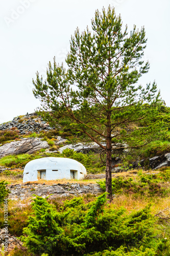 Wallpaper Mural Fjell Fortress on island Sotra Norway Torontodigital.ca