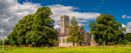 Augustinian friary, Saint Nicholas's Church of Ireland Church, Adare, County Limerick 