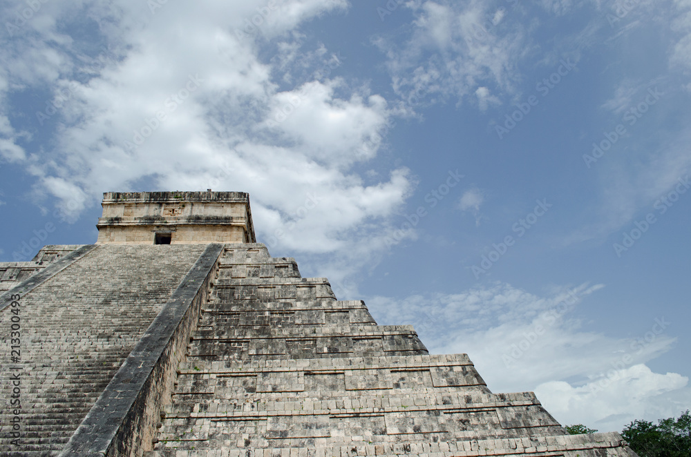 Chichen Itza Pyramid. Nyucatan, site