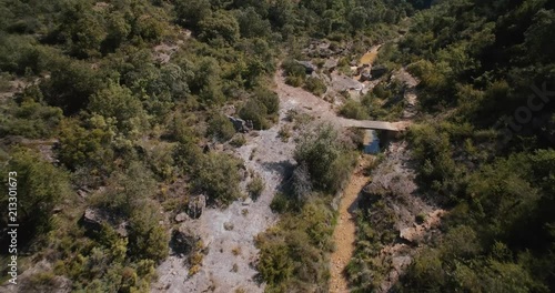 Aerial, Flight Above The Del Ramillar Gorge, Pyrenees, Spain - graded Version photo