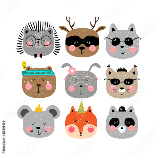 Animals in the Scandinavian style