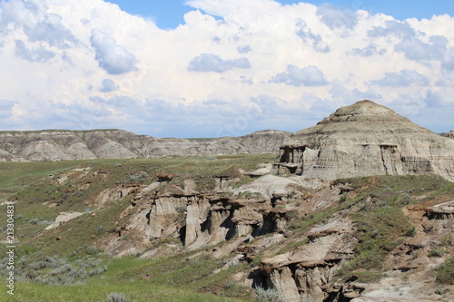 Fotografie Badlands canadiens